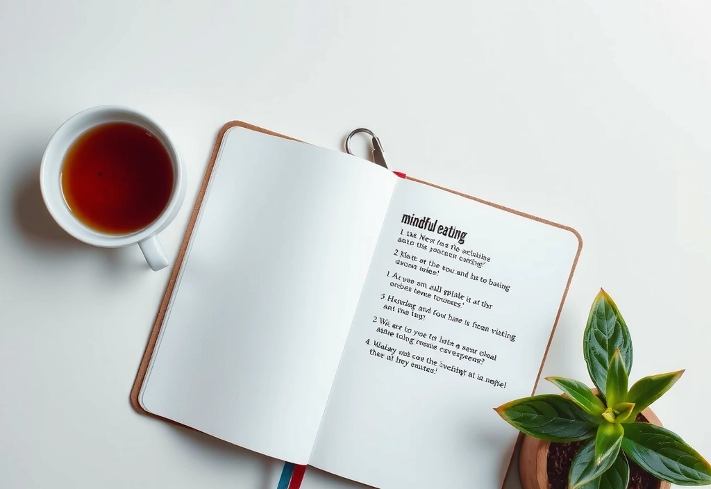 Mindful Eating Journal Prompts